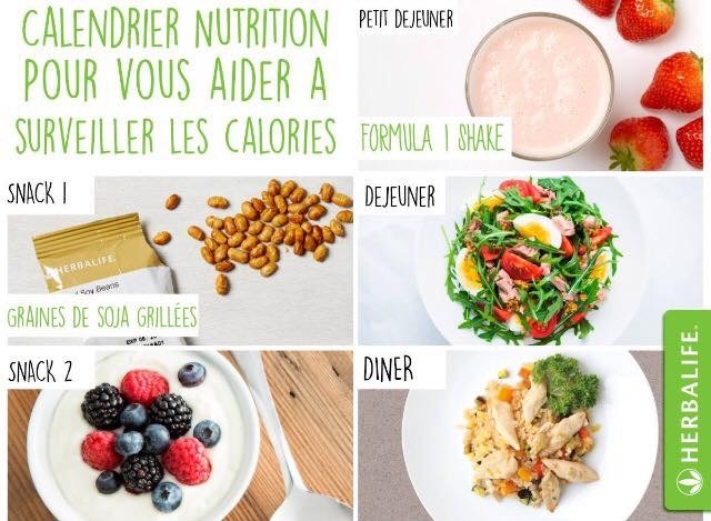 5 repas par jour pour stabiliser votre poids avec Herbalife