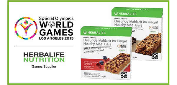 Special Olympics World Games 2015, Herbalife est fournisseur officiel