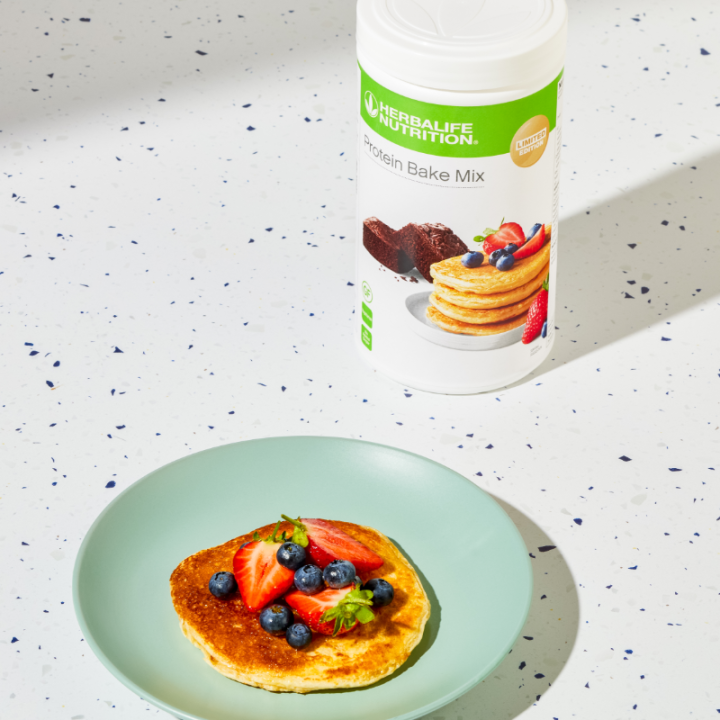 Préparation protéinée à cuisiner Herbalife Nutrition. Vegan sans gluten, boîte de 480 g