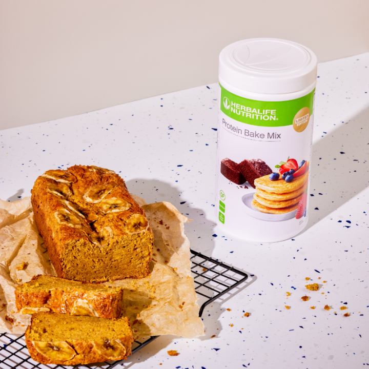 Préparation protéinée à cuisiner Herbalife Nutrition. Vegan sans gluten, boîte de 480 g