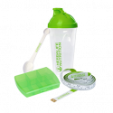 Kit Essentiel Herbalife . 4 accessoires basiques : 1 Shaker + 1 cuillère doseuse + 1 mètre-ruban + 1 boîte à comprimés