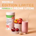 Boisson minceur Formula 1 vegan pêche lichi Herbalife Nutrition. Edition spéciale limitée 
