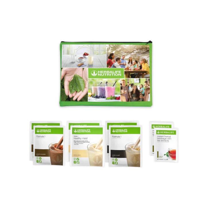 Pack de 8 échantillons Herbalife. Obectif minceur 