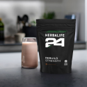 H24 Rebuild Strength Herbalife. Boisson de récupération musculation chocolat