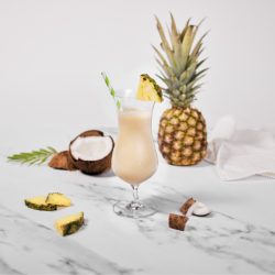 Shake Herbalife Pina Colada, délicieux et nutritif pour un en-cas équilibré.