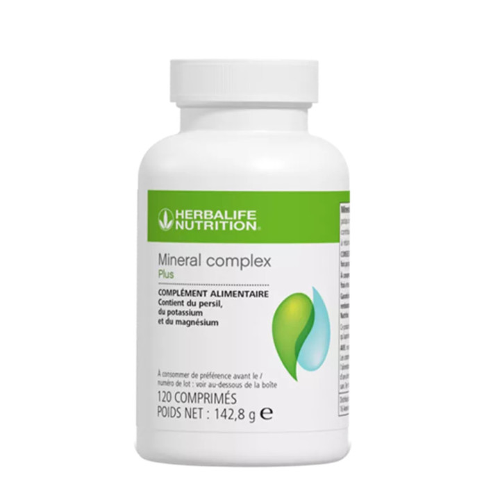 Mineral Complex Plus Herbalife – Magnésium, potassium et persil