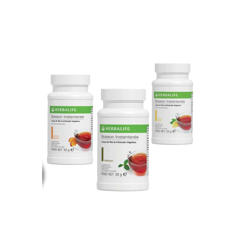 Thé Herbalife. Boisson instantanée brûleur de graisse Thé Herbalife. Boisson instantanée brûleur de graisse