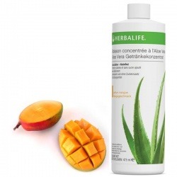 Boisson concentrée à l'Aloe Vera, saveur Mangue ou Classique Herbalife