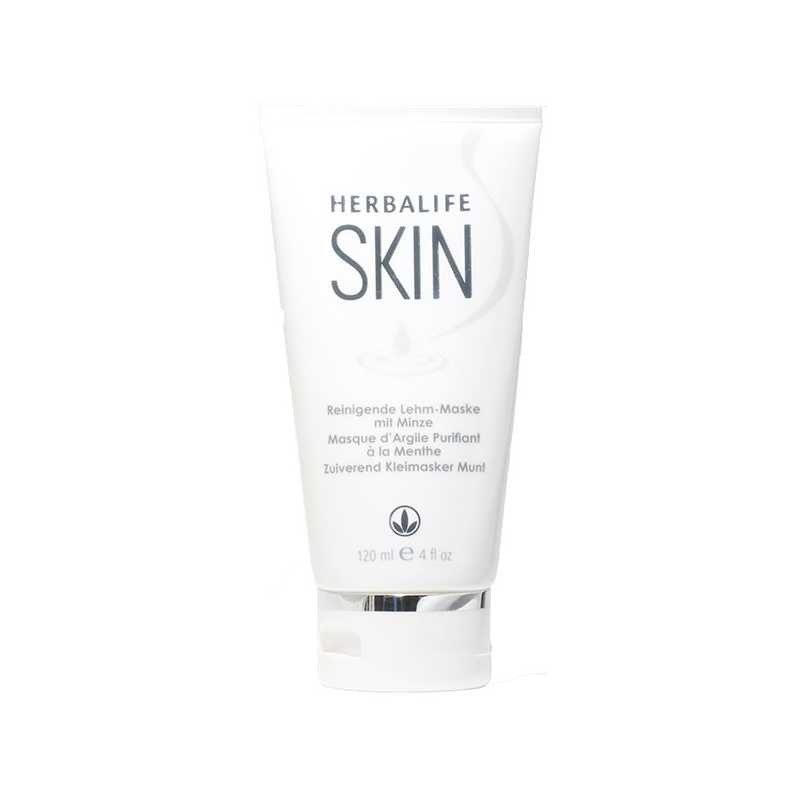 Masque du0027argile Purifiant à la menthe Herbalife Skin. Rénato 