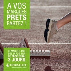 Pack découverte sport Herbalife 6 jours vanille 