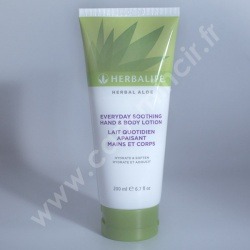 Lait quotidien apaisant mains et corps Herbal Aloe - Herbalife