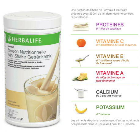 Boisson Prise de poids Formula 1 Herbalife