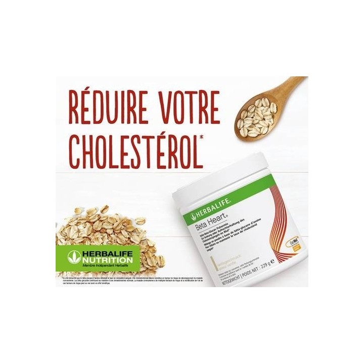 Boisson Beta Heart® Herbalife. Réduction du cholestérol