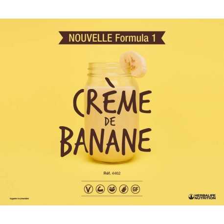 Boisson minceur Formula 1 Herbalife crème de Banane