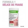 Boisson minceur délice de fraise Formula 1 Herbalife sans gluten