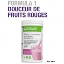 Boisson prise de poids Formula 1 Herbalife Nutrition douceur de fruits rouges. Vegan et sans gluten 