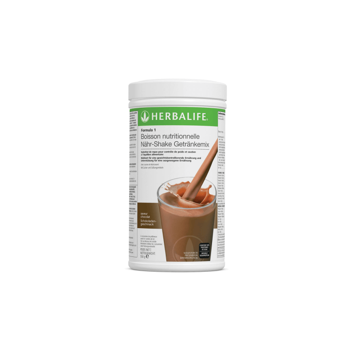 Boisson minceur Formula 1 Herbalife au chocolat gourmand vegan sans gluten 