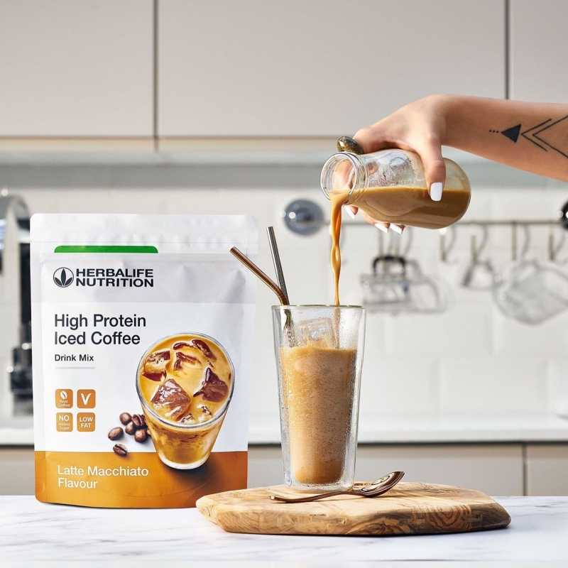 Boisson Herbalife Café frappé protéiné High Protein Iced