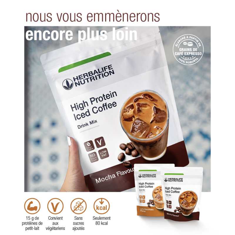 Café frappé protéiné Herbalife High Protein Iced coffee