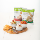 Chips Protéinées Herbalife. 10 sachets de 30g. 2 saveurs barbecue ou oignons et Cream