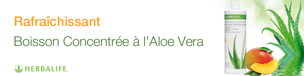 Boisson concentrée à l'Aloe Vera Herbalife (2 saveurs disponibles)