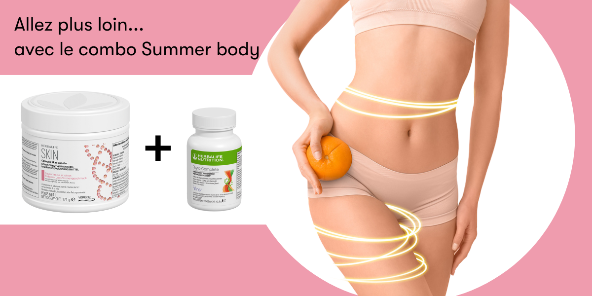 Combo anti-âge Herbalife Collagène Skin Booster