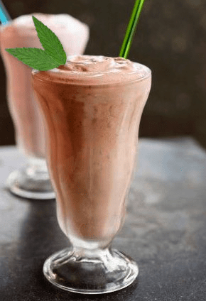 Recette Shake Formula 1 menthe chocolat Herbalife country