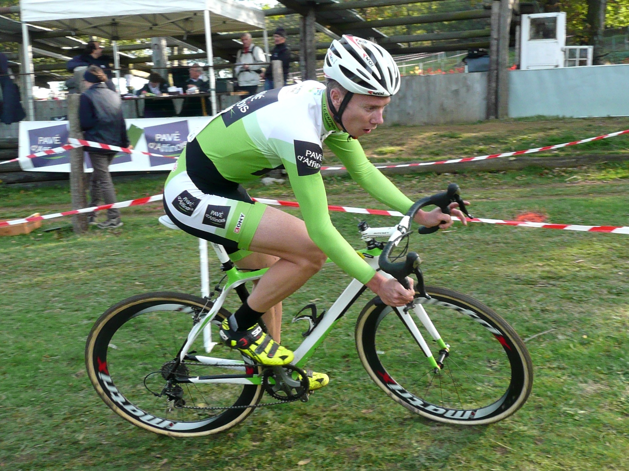 Guillaume Vantielcke vice-champion en cyclo-cross utilise CR7 Drive Herbalife 
