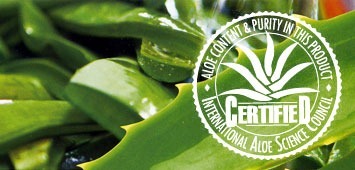 Aloe vera Herbalife Max garantie par le label IASC 