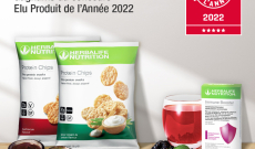 Immune Booster & Chips Protéinées Herbalife Nutrition Produit de l’Année 2022